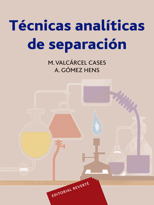 cover image of Técnicas analíticas de separación